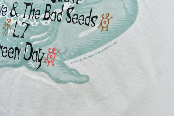 Vintage Deadstock 1994 Lollapalooza Tour T-Shirt … - image 5