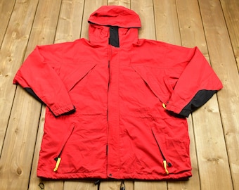 Vintage Marlboro Adventure Team Shell vindjacka från 1990-talet / Cigarettkampanj / Höstjacka / Streetwear-mode / Marlboro Country Store
