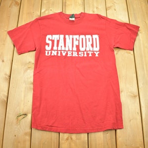Vintage 1990s Stanford University MV Sports T-Shirt / Varsity Sportswear / 90s / Streetwear / Retro Style / Collegiate