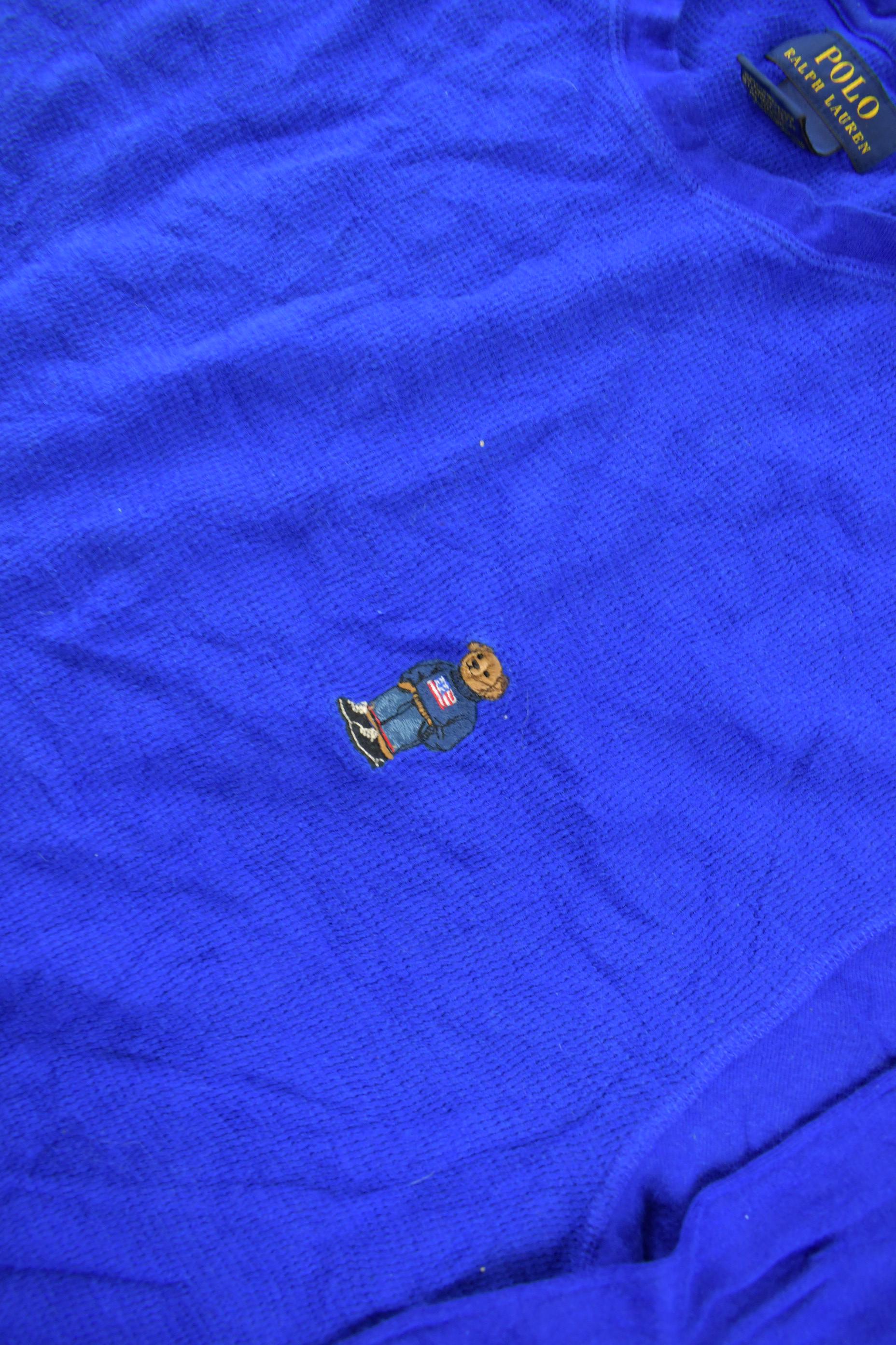 Vintage Y2K Polo Bear by Ralph Lauren Long Sleeve Thermal Shirt - Etsy