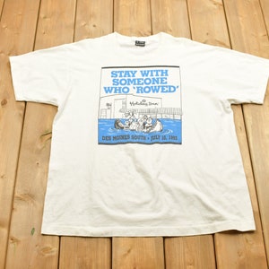 Vintage 1990s Des Moines South Souvenir T Shirt / Streetwear / Made In USA / Vacation Tee / Travel T Shirt / 1993 Des Monies South / Rowing