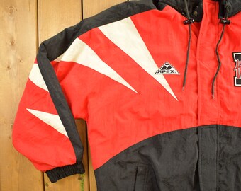 Vintage 1990s Nebraska Huskers NCAA Apex One Puffer Jacket