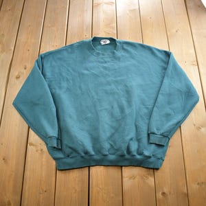 Vintage 1990s Lee Heavyweight Crewneck Sweatshirt Made In USA