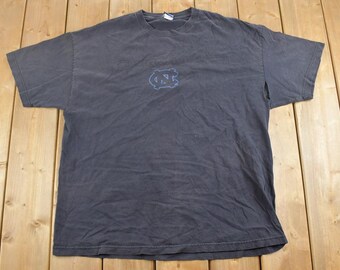 Vintage 1990s University Of North Carolina Collegiate T-Shirt / NCAA Tee / Americana / Sportswear