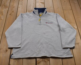 tommy hilfiger half zip pullover