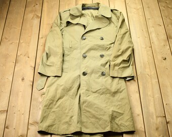 Vintage 1980er Jahre Militär Trenchcoat / Tarnjacke / Tarnjacke / Tarnjacke / Tarnjacke / Tarnjacke / Tarnjacke / Tarnjacke / Tarnjacke / Tarnjacke / Tarnjacke