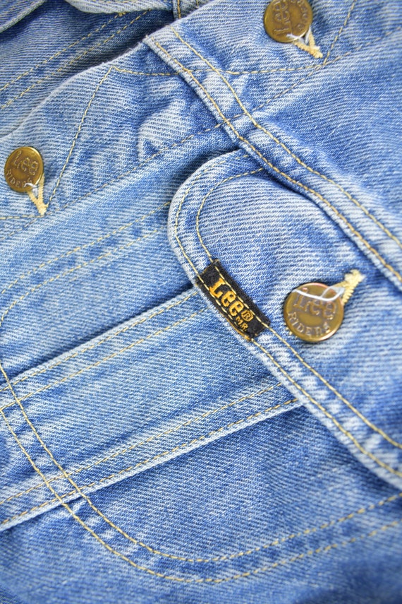 Vintage 1970s Lee Jean Jacket / Vintage Denim / B… - image 4