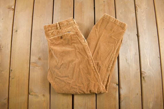 Vintage 1990's Polo Ralph Lauren Corduroy Trousers 31 X 27