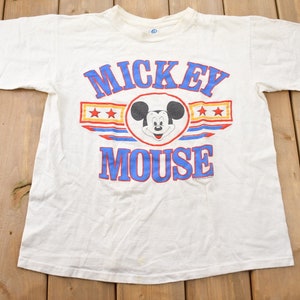 ヴィンテージ 1980年代 ディズニー ミッキーマウス アーテックス グラフィック Tシャツ / 80年代 ディズニー / ヴィンテージ ミッキーマウス / アメリカ製 / シングルステッチ