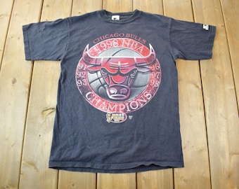 Vintage 90's NBA Chicago Bulls the 1991 NBA Finals T Shirt Size XL