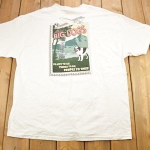 Vintage 1997 Deadstock Air Big Dogs Graphic T Shirt / Vintage T Shirt / Streetwear / Graphic Tee / Big Dog Extreme / Made In USA