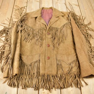 TREGO'S WEATWEAR 60's 70's VINTAGE!! ビンテージ スエード ボアレザージャケット 40 L Tregos Westwear - Etsy UK