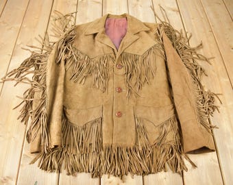 1940's/ 50's Blue Trego's Westwear Fringe Jacket - Etsy