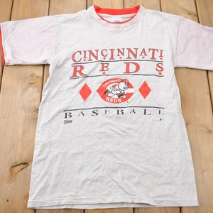 Vintage 1992 Cincinnati Reds MLB Salem Graphic T-Shirt / Made In USA / Single Stitch / MLB Baseball / 90s Streetwear / Sportswear / Reds