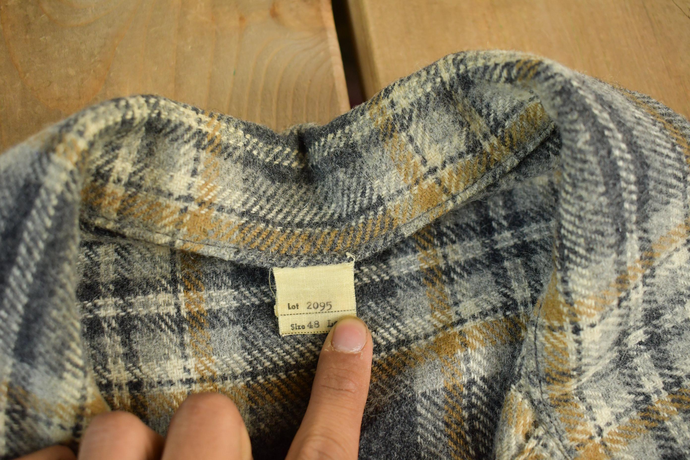 Vintage 1960s Bemidji Woolen Mills Wool Vintage Button up Shirt Vintage 1960s Bemidji Woolen Mills Wool Vintage Button up Shirt