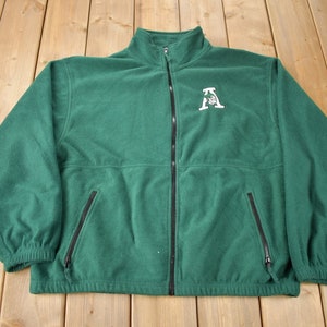 Vintage 1990s Embroidered&quot;A&quot; Collegiate Fleece Sweater Size XL