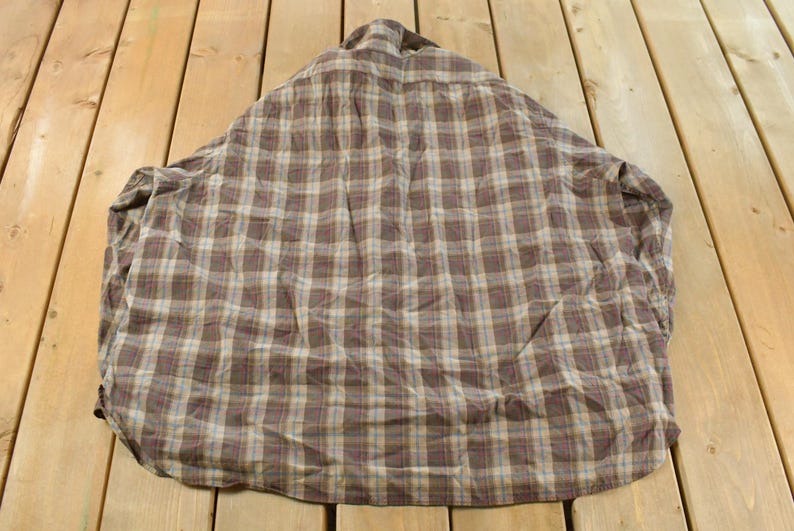 Camisa de franela de lana Pendleton vintage de los años 80, talla 3XL para hombre / Camisa de los 80 / Pendleton vintage / Camisa de los 80 / Para exteriores / Hecha en EE. UU. imagen 2