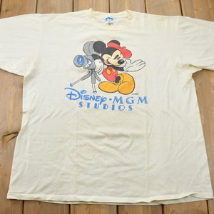 ヴィンテージ 1980年代 ディズニー MGM スタジオ ミッキーマウス グラフィック Tシャツ / 80年代ディズニー / ヴィンテージ ミッキーマウス / アメリカ製 / シングルステッチ