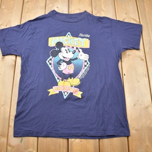 ヴィンテージ 1990年代 ミッキーマウス フロリダ グラフィック Tシャツ / お土産 Tシャツ / アメリカン ストリートウェア / ヴィンテージ ディズニー