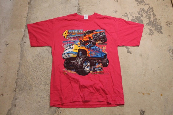 Vintage T-Shirt / Truck Graphic / 4 Wheel Jamboree