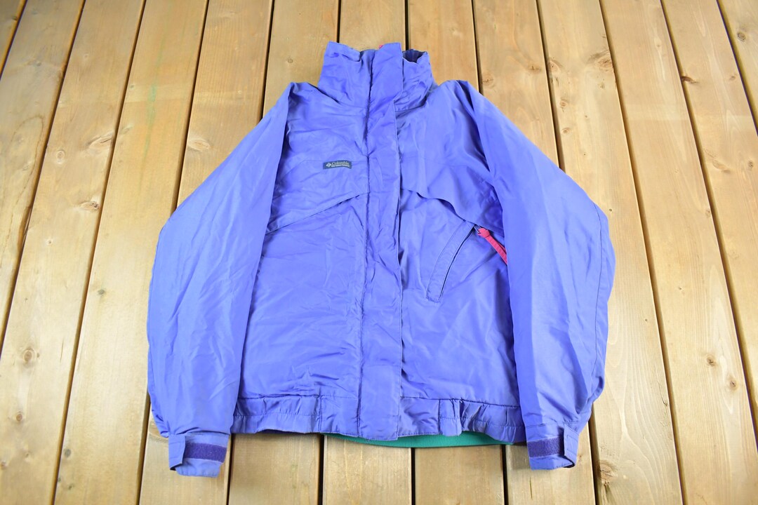 Vintage 1990s Columbia Whirlibird Double Layer Ski Jacket Women's