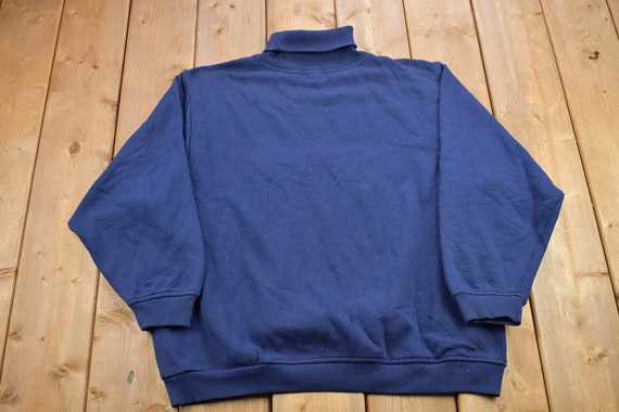 Vintage 1990s Gap World Class Blank Turtleneck Sw… - image 2