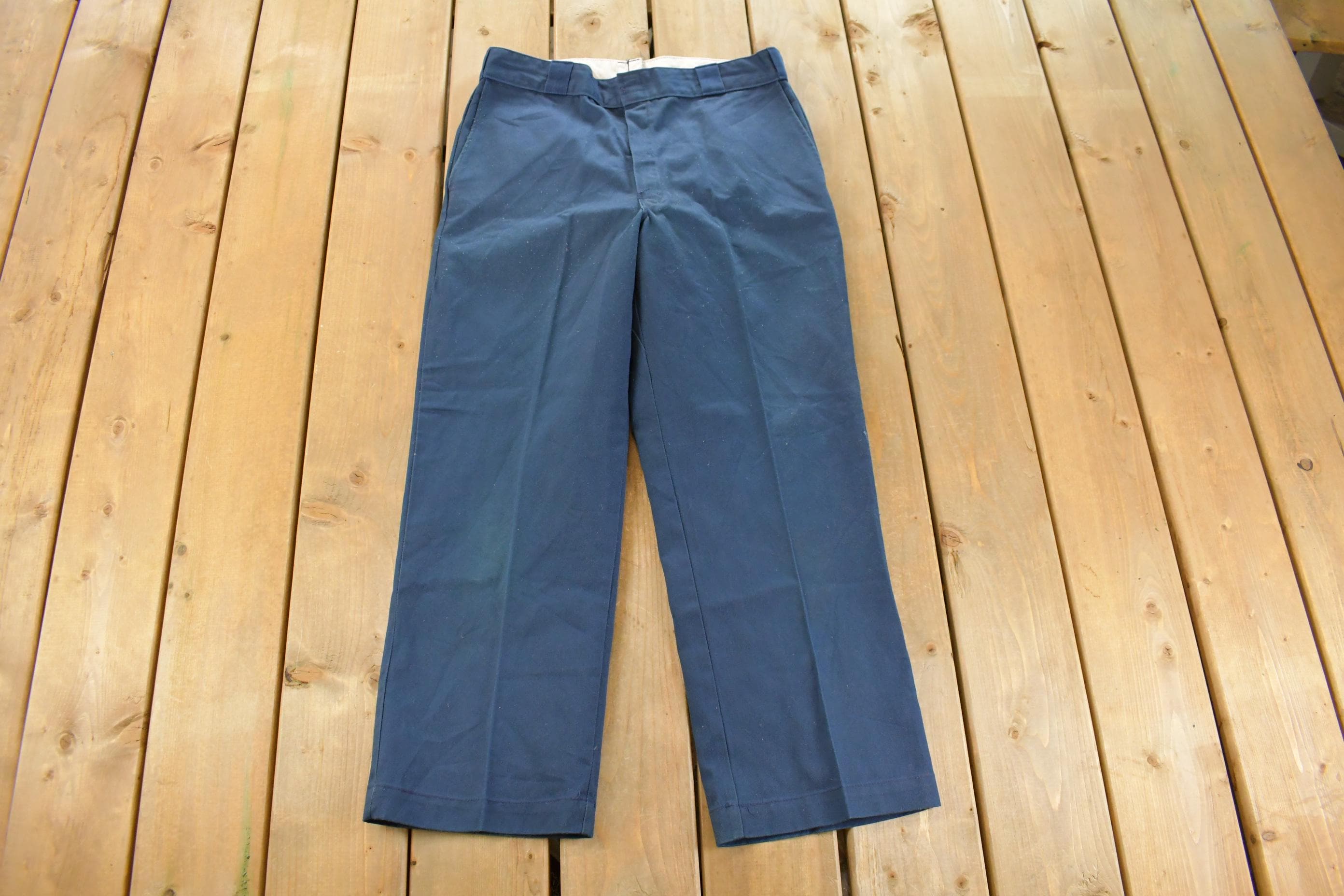 Vintage 1990's Dickies Chino Pants Men's 33 X 27 / Sun Faded