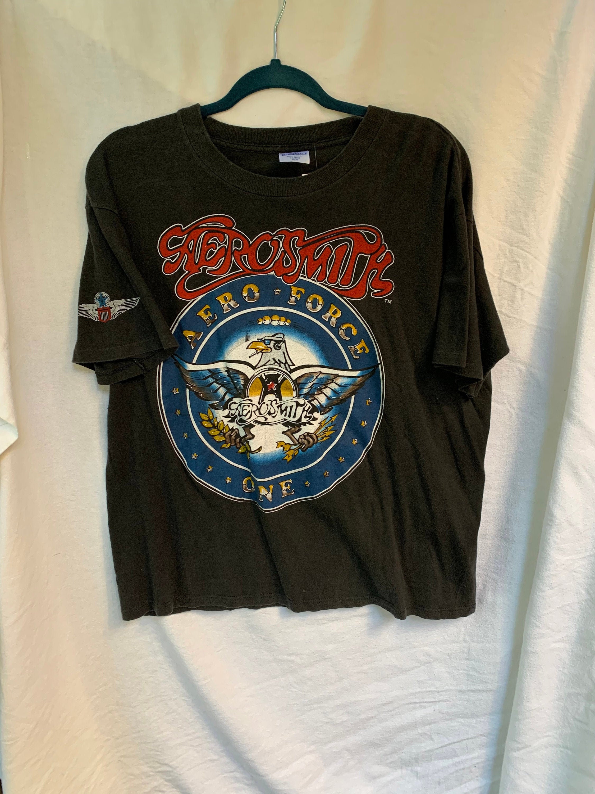 Aerosmith t shirt aeroforce one Clearance