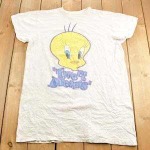 1990年代ヴィンテージ「Tweet Dreams」トゥイーティーバード漫画プロモーションTシャツ / 90年代グラフィックTシャツ / ヴィンテージルーニー・テューンズ / アメリカ製
