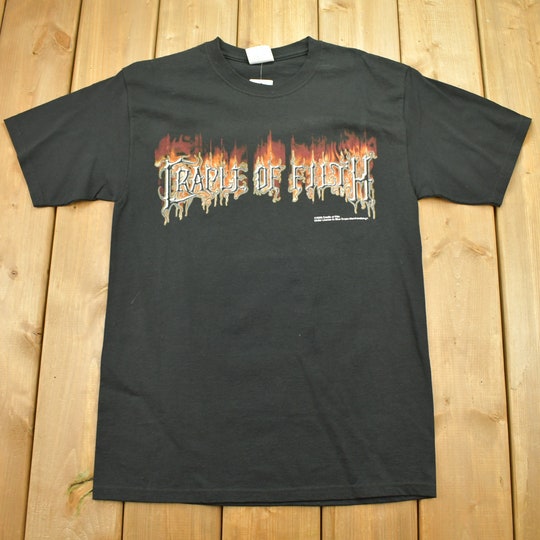 Vintage 2000 Cradle Of Filth Band T Shirt / Graphic Tee