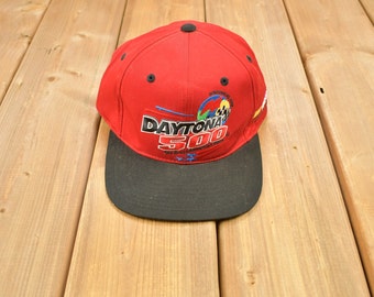 Vintage 2000 Daytona 500 Nascar Snap Back Hat / OSFA / 90s Hat / Vintage Snap Back / Souvenir Cap / Embroidered / Deadstock