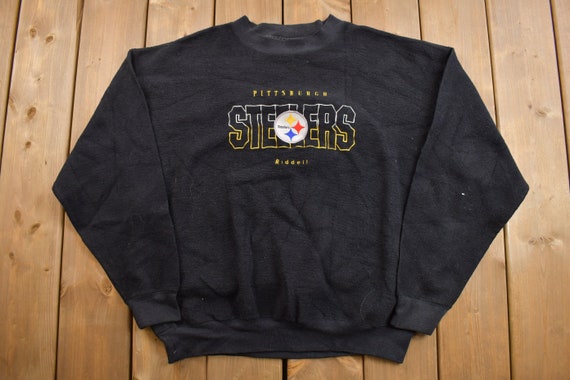 Vintage 199os Pittsburgh Steelers NFL Crewneck Sw… - image 1