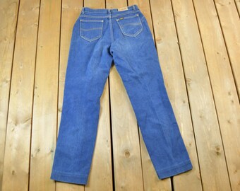 Vintage 1990s Lee Denim Jeans Size 30 x 29 Made In USA / Vintage Denim / Vintage Levis / Retro Jeans