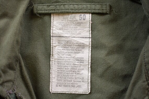 Vintage 1999 US ArmyAir Force Coveralls Size 42 L… - image 4
