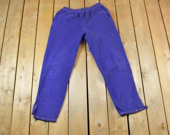 Vintage 1990s Patagonia Fleece Winter Pants Size 39 x 29 / American Vintage / Streetwear / Vintage Pants / Vintage Sweatpants