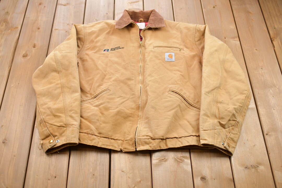 Vintage 1990s Carhartt Detroit Jacket / Workwear / Streetwear - Etsy