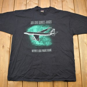 Vintage 1990s RC-135 Rivet Joint Offut Air Force Base Graphic T Shirt / Vintage T Shirt / Streetwear / Graphic Tee / Made In USA