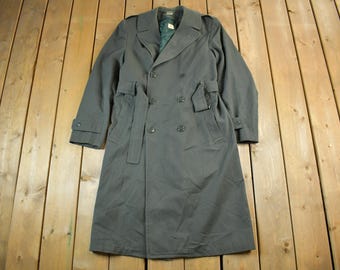 1950s US MILITARY COAT, Vintage Army Coat, Vintage Military
