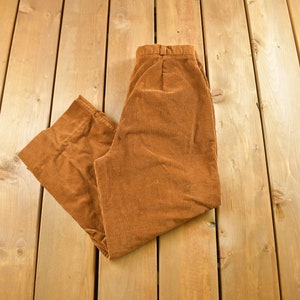 Vintage 1970s Bryn Mawr Bobbie Brooks Women&#39;s Corduroy Trousers Size 30 x 22 / Cords / Streetwear Fashion / True Vintage / Vintage Pants