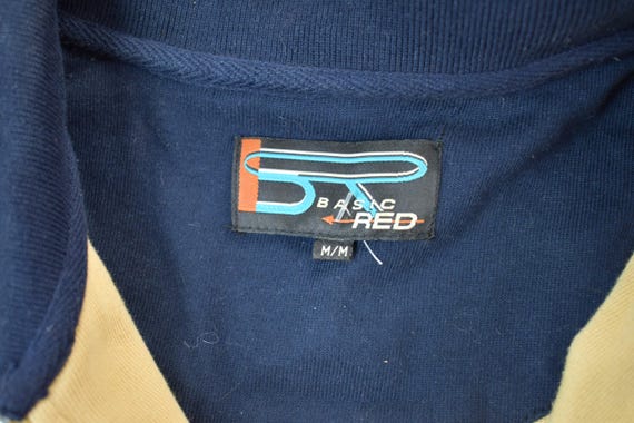 Vintage 1990s / Quarter Zip / Basic Red Sweatshir… - image 5