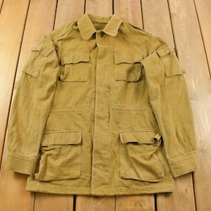 Vintage 1970s Military Button Up Shirt / True Vintage / Militaria / Rare Vintage / Authentic Military Gear / Combat Shirt