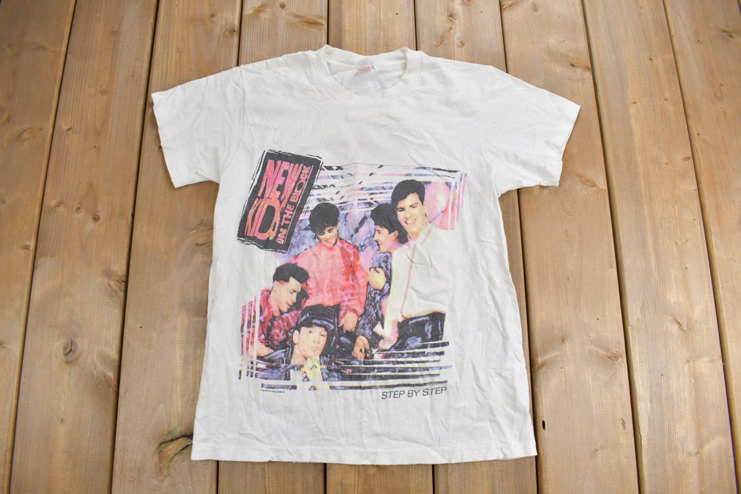 Vintage 1990 New Kids on the Block Magic Summer T Shirt / 90s Music Tee ...