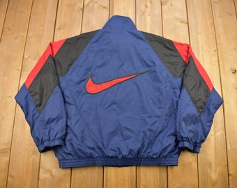 Nike big check jacket top