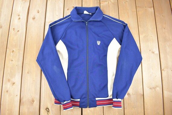 Vintage 1970s Zwichel Zip up Sweatshirt / Olympic / 70s Sweater 