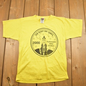 Vintage 2000 Cub Scout Camps Graphic T Shirt / Vintage T Shirt / Streetwear / Graphic Tee