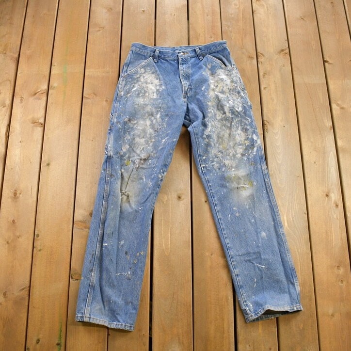 Paint Stained Jeans -  Canada