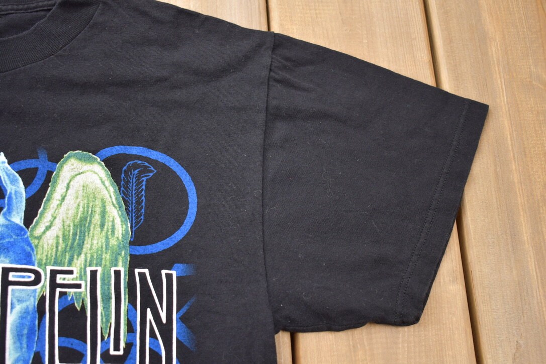 Led Zeppelin グラフィックTシャツ 1995年製　L Vintage 1995 Led Zeppelin Double Sided Promo Band T-shirt