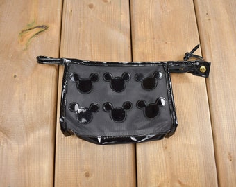 Vintage 1990s Walt Disney Mickey Mouse Coin Pouch / Vintage Accessory / Vintage Disney