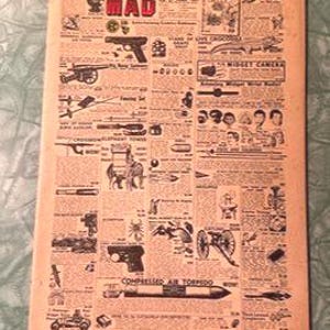 Mad (1952 EC) Magazine 21 FN 8.0 Off-white pages  / Vintage Golden Age Comic Book / Graphic Novel