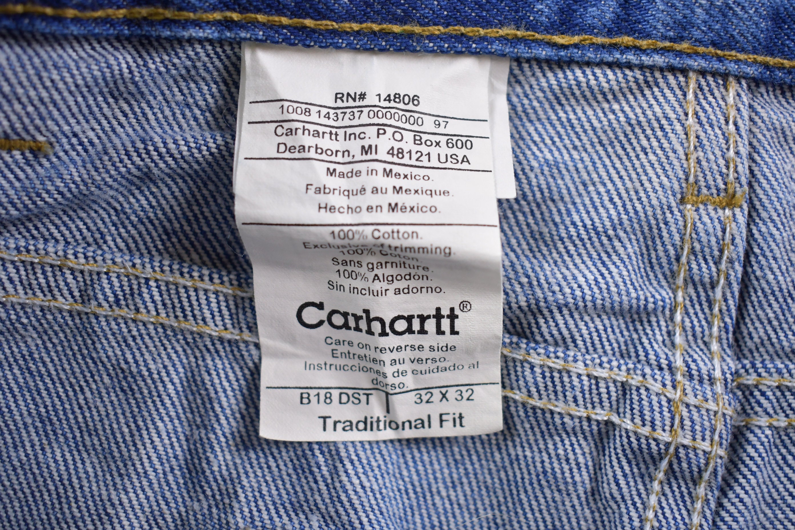Vintage 1990s Carhartt Work Pants Size 32 X 30 / 90s Carpenter